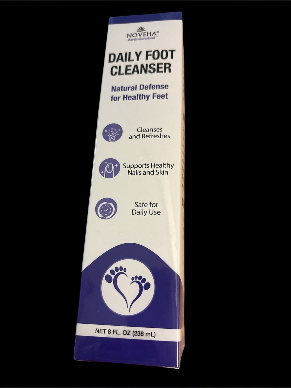 Daily Foot Cleanser - Purple/White